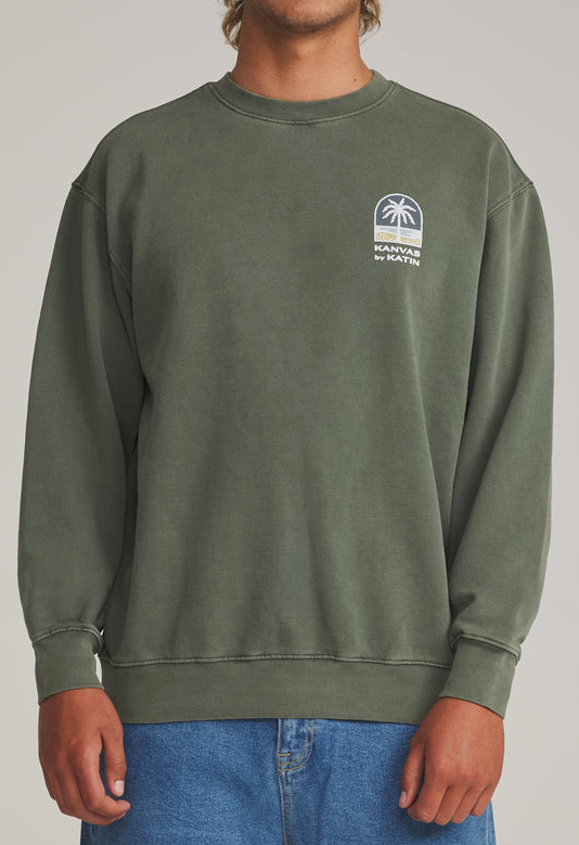Passage Crew - Clover Vintage Wash