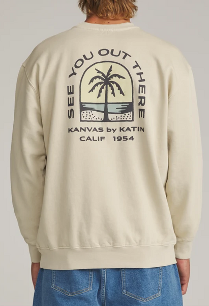 Passage Crew - Pelican Vintage Wash