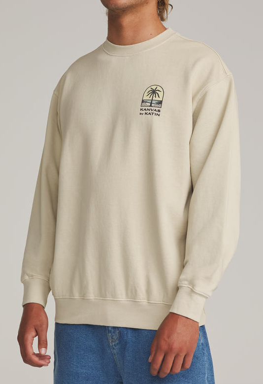 Passage Crew - Pelican Vintage Wash