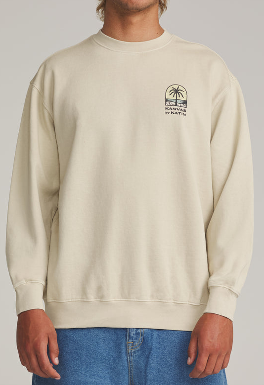 Passage Crew - Pelican Vintage Wash