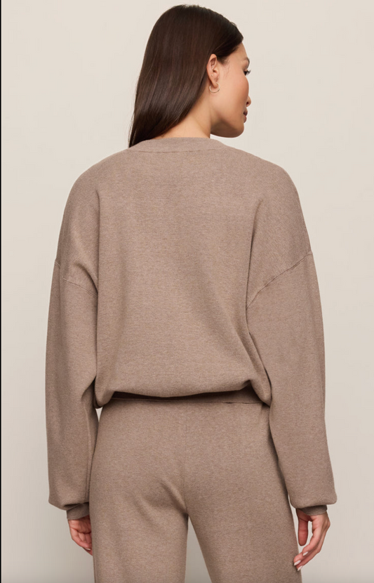 Take It Easy Sweater - Heather Ash