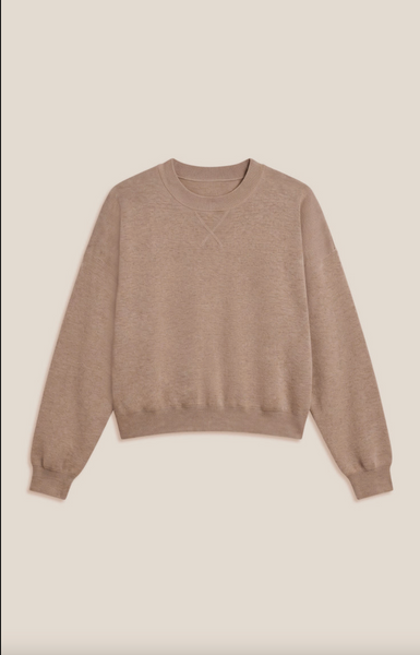 Take It Easy Sweater - Heather Ash