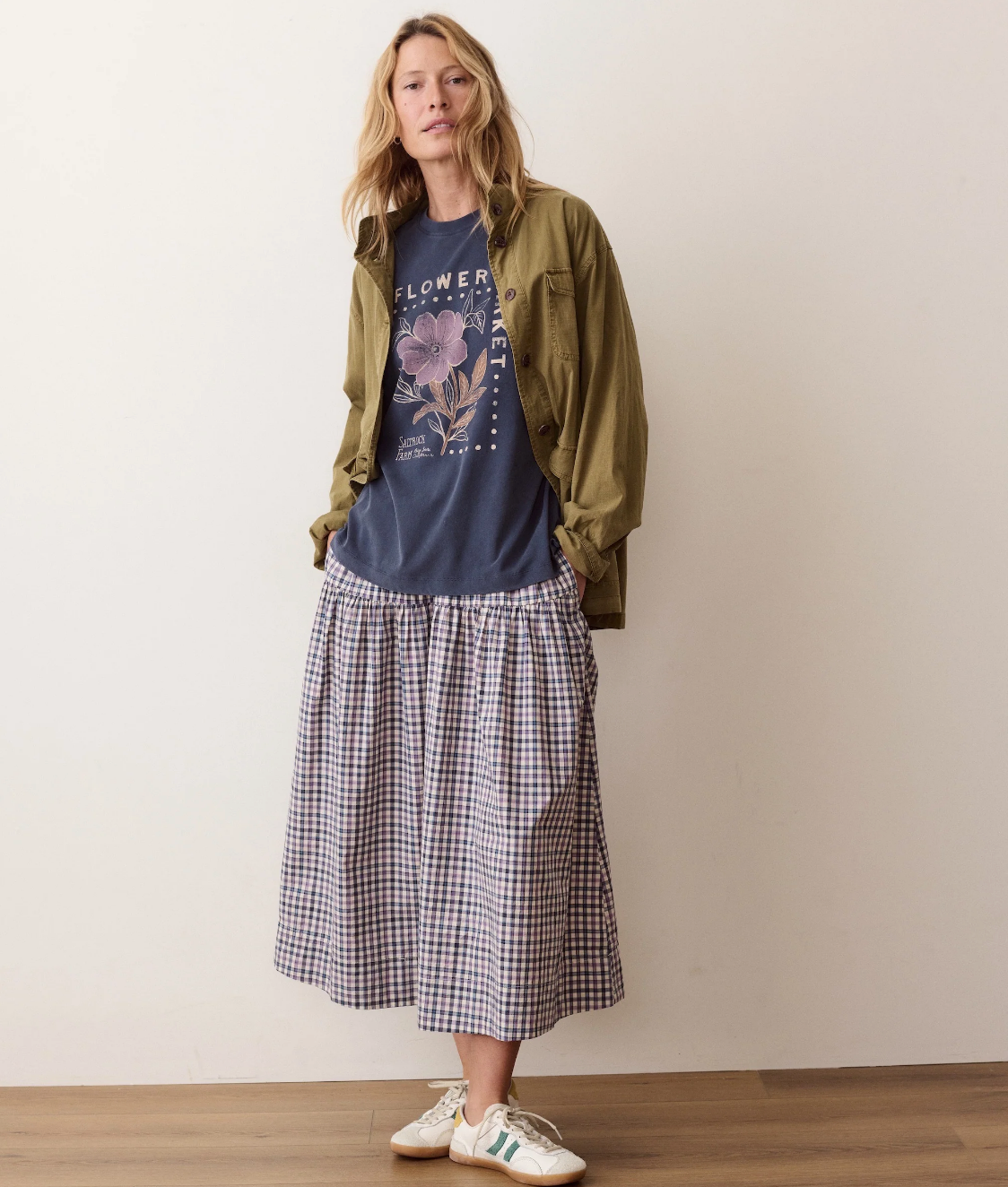 Dream Jersey Oversized Graphic Tee - Twilight