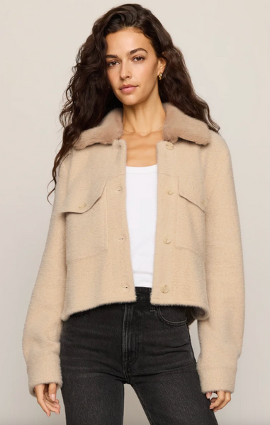 Peyton Jacket - Soft Ecru