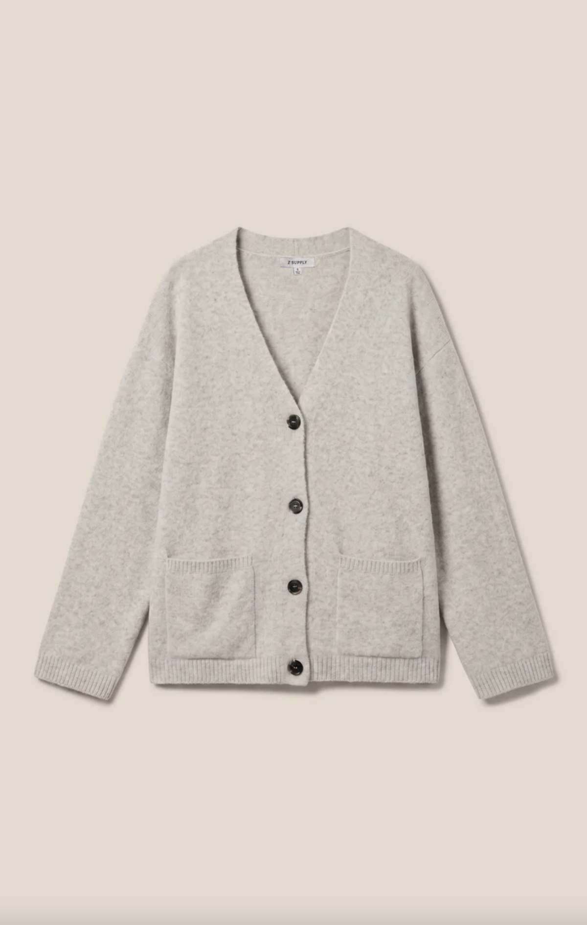 Cozy Moment Cardigan - Feather Grey