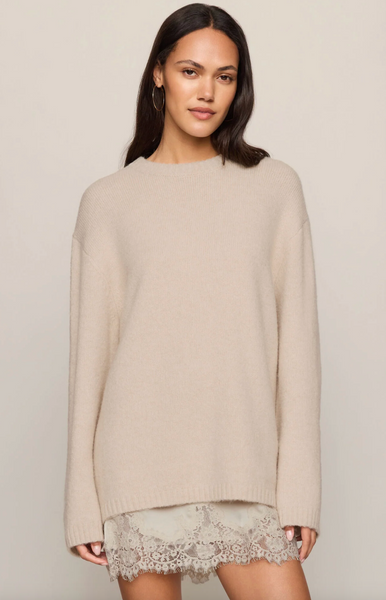Chill Mode Sweater - Frosted Pearl