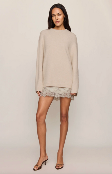 Chill Mode Sweater - Frosted Pearl